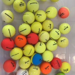 40 SRIXON COLOR MIX GOLF BALLS