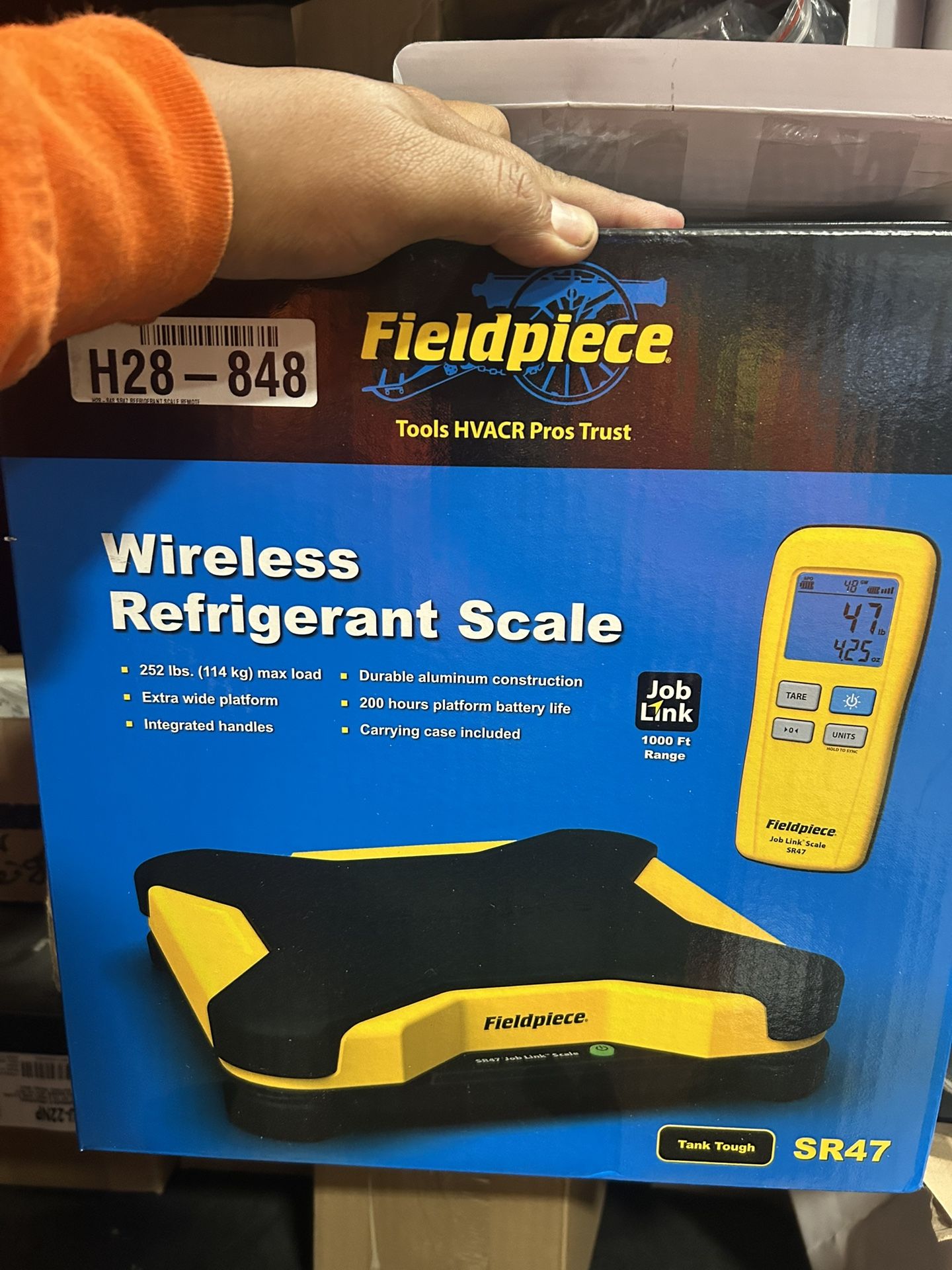 Wireless Refrigerante Scale