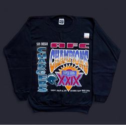 Vintage 90’s San Diego Chargers Superbowl sweatshirt