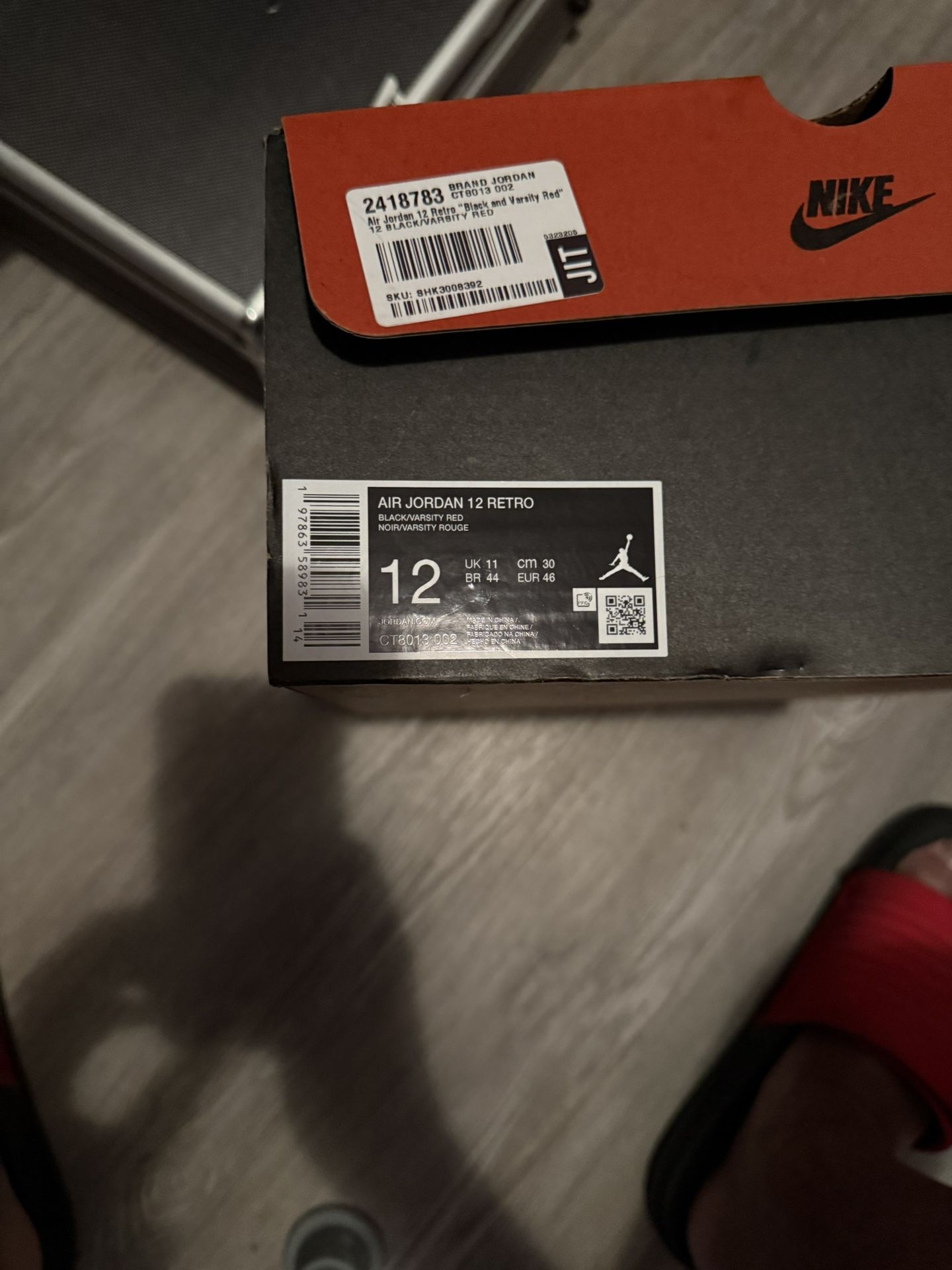 Jordan 12 Flu Game