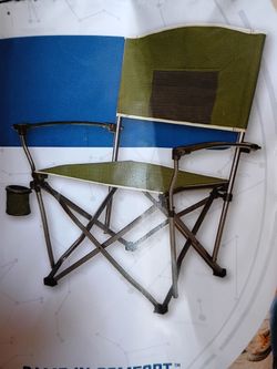 Folding chair for camping sports event chair