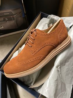 Brand New Cole Haan Original Grand Wingtip Shoes Size 8 Mens