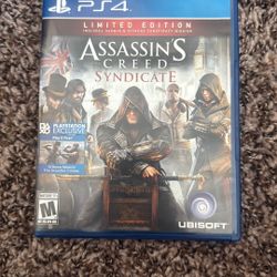 Assassins Creed: Syndicate Limited Edition. PS4 