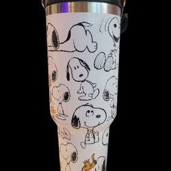 40oz Snoopy Stainless Steel Tumbler