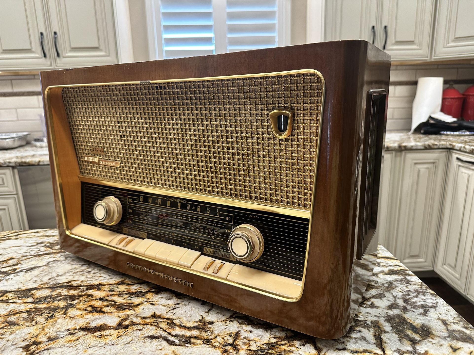 1957? Grundig Majestic German Tube Radio for Sale in Stockton, CA