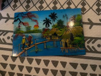 Wooden board art from Vietnam