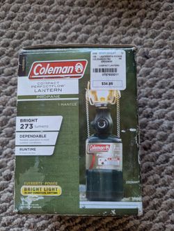 Coleman Mini Propane Lantern Camping Light Collectible REI Outdoor Camp Gear Gsi Msr Century Primus Biolite Backpack Hiking Glass Portable Table Top
