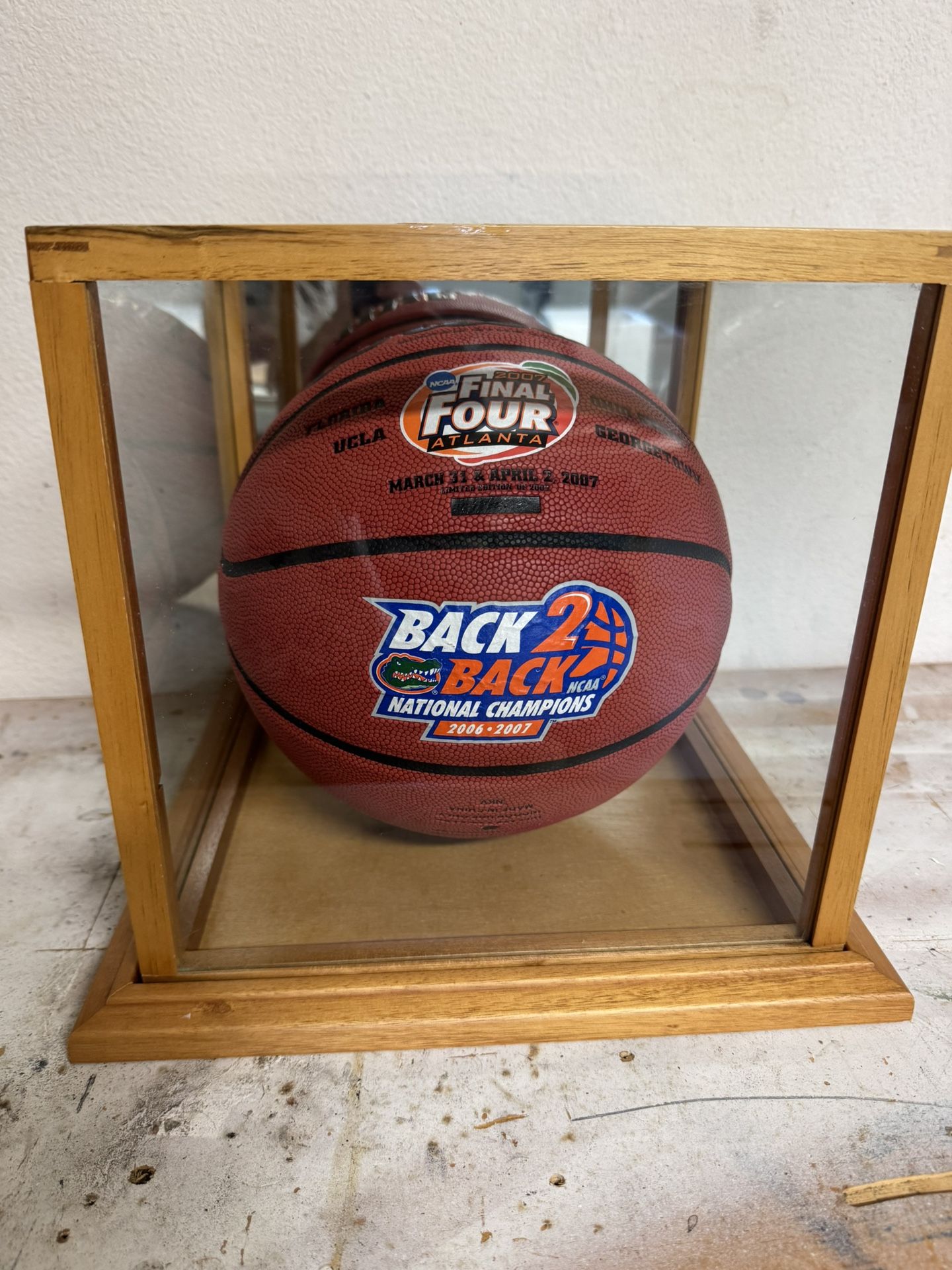 Florida Gator Basketball 06’ 07’ Championships Commemorative Ball