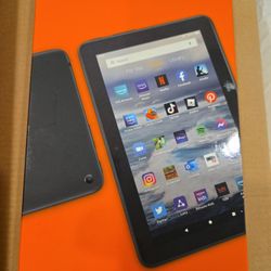 Amazon Fire 7 tablet 7” display, read and watch, under $60 with 10-hour battery life, 16 GB, Black