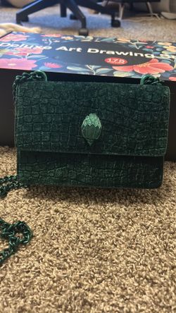 Emerald Kurt Geiger small purse