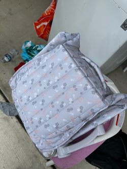 Baby swing, bassinet, portable bassinet and chair