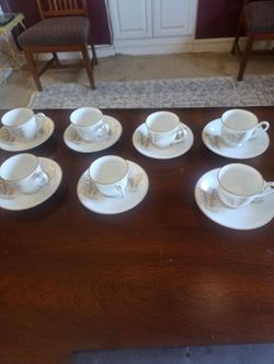 Vintage chinaware teacup and saucer