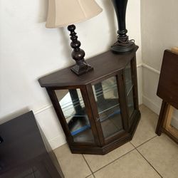 Wooden/Glass Case