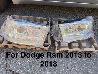 Headlight projectors for Dodge Ram 2013 to 2018