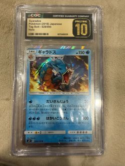 Pokemon, Gyarados, JPN, Tag Bolt 028/095, Holo