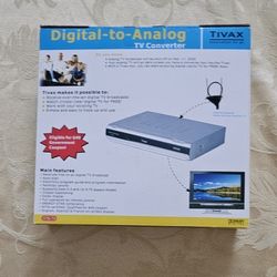 Digital To Analog TV Box For Old TV