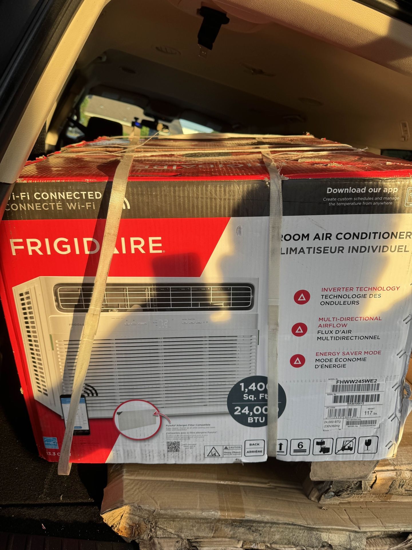 24,000 BTU Frigidaire Window Unit
