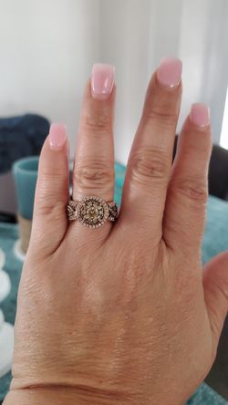 14 karat chocolate diamond 5 1/2