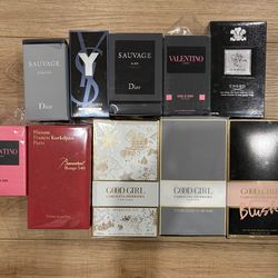 Ysl Baccarat Valentino creed Good Girl Colognes / Perfumes