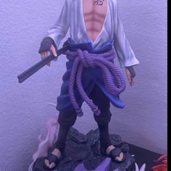 Anime Naruto Sasuke Statue Figure  