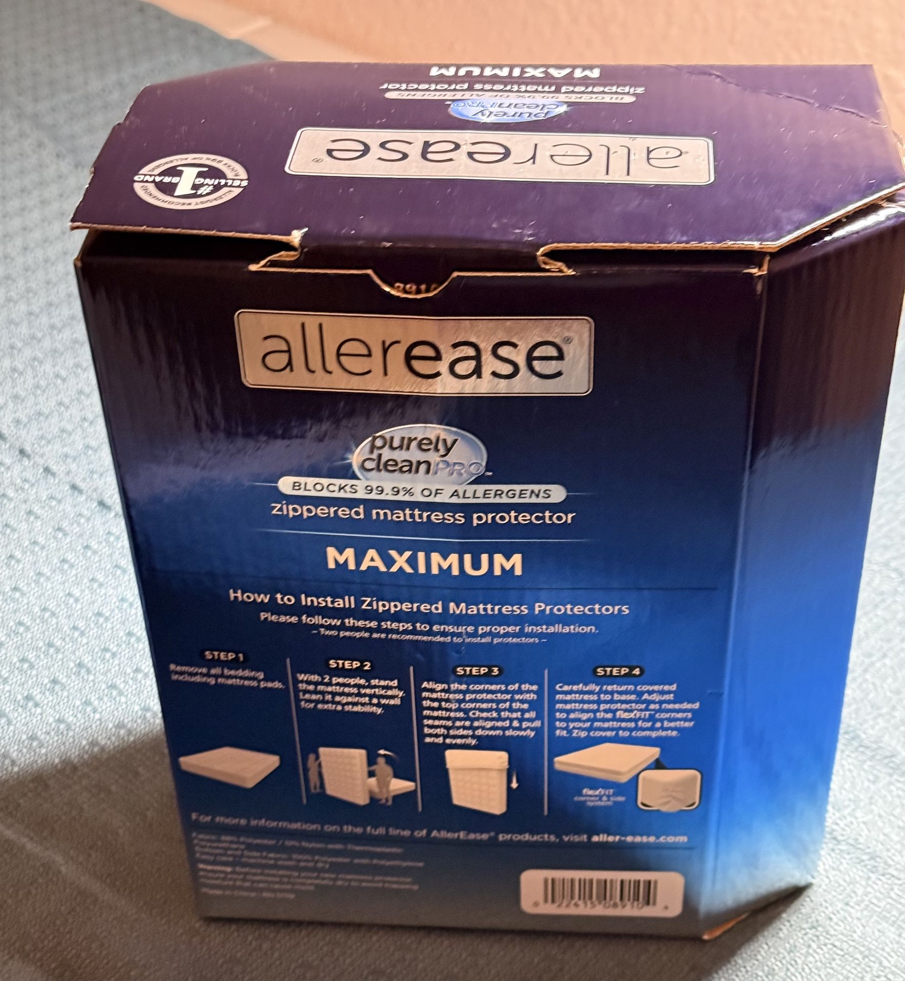 Zippered Mattress Protector Twin 