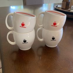 Set Of Four Starbucks Mugs