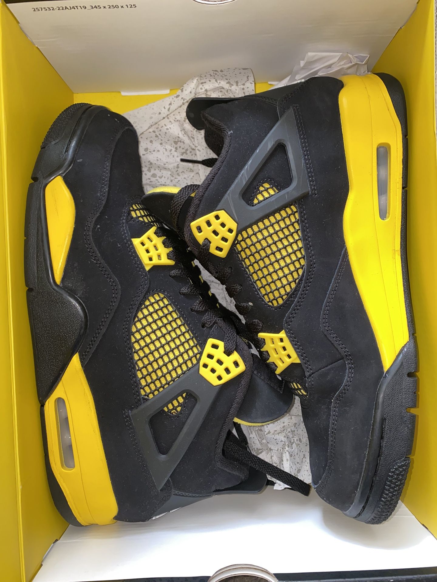 Jordan 4 Thunder