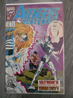 Avengers West Coast #91 Marvel Comic