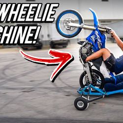 Dirt Bike Motorcycle Wheeling Machine