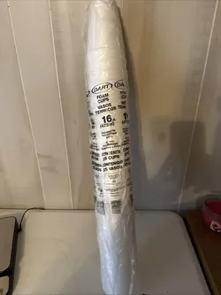 100 16oz foam cups