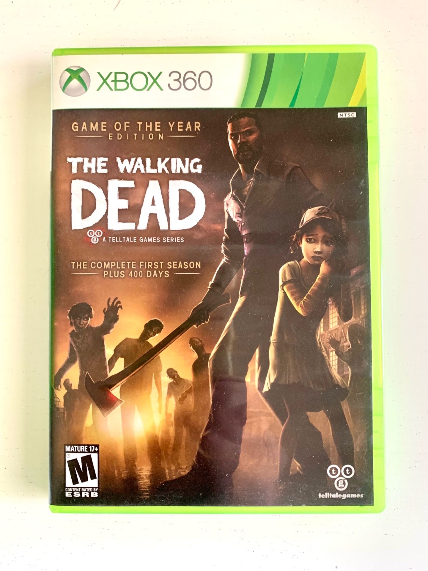 XBOX 360 WALKING DEAD THE FIRST SEASON VIDEO GAME