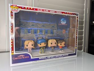 Funko Pop 02 - Ellen/Clark/Audrey/Russell (Christmas Vacation)