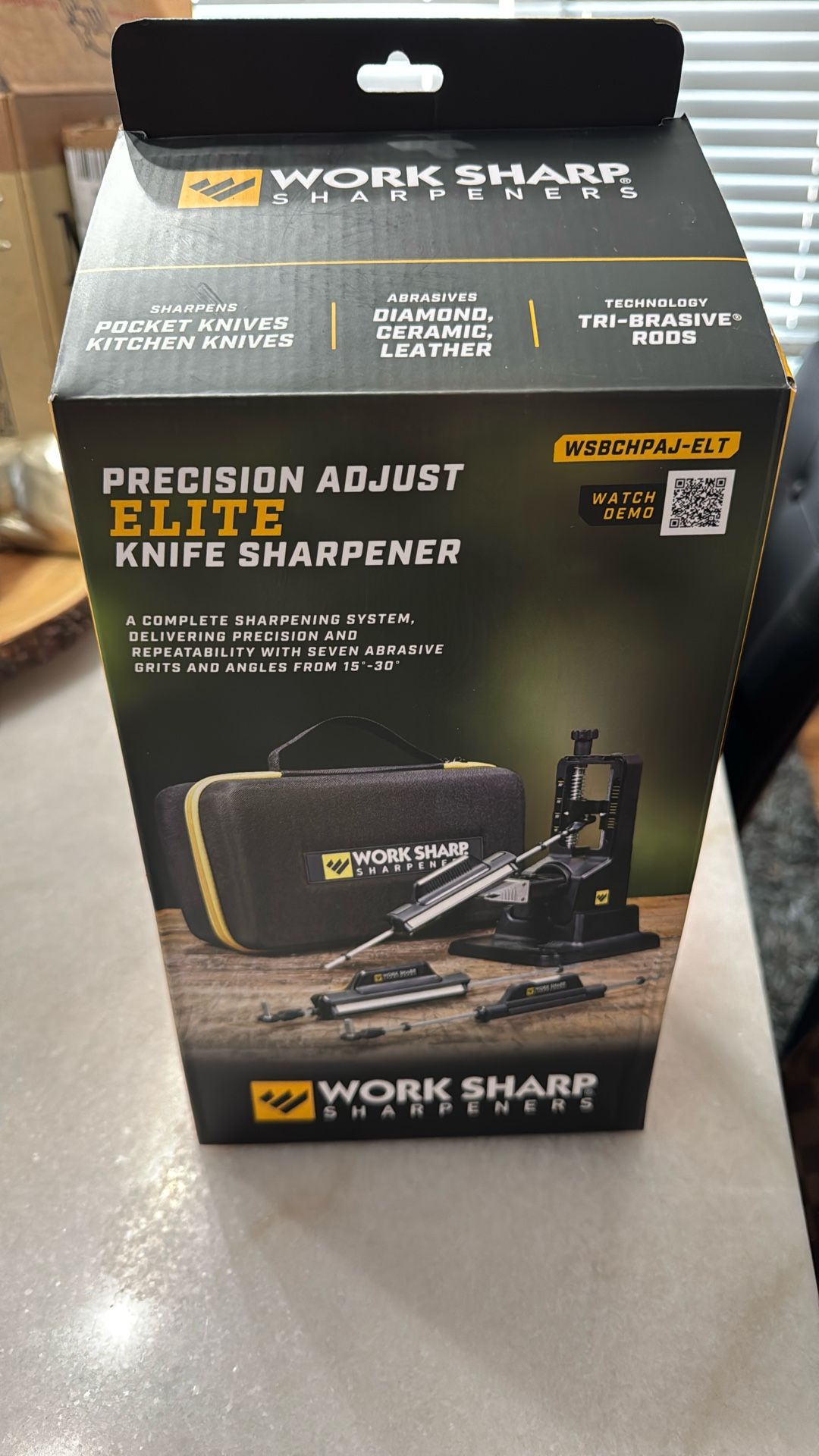 Precision Adjust knife sharpener