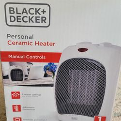 Black Decker Ceramic Portable Heater