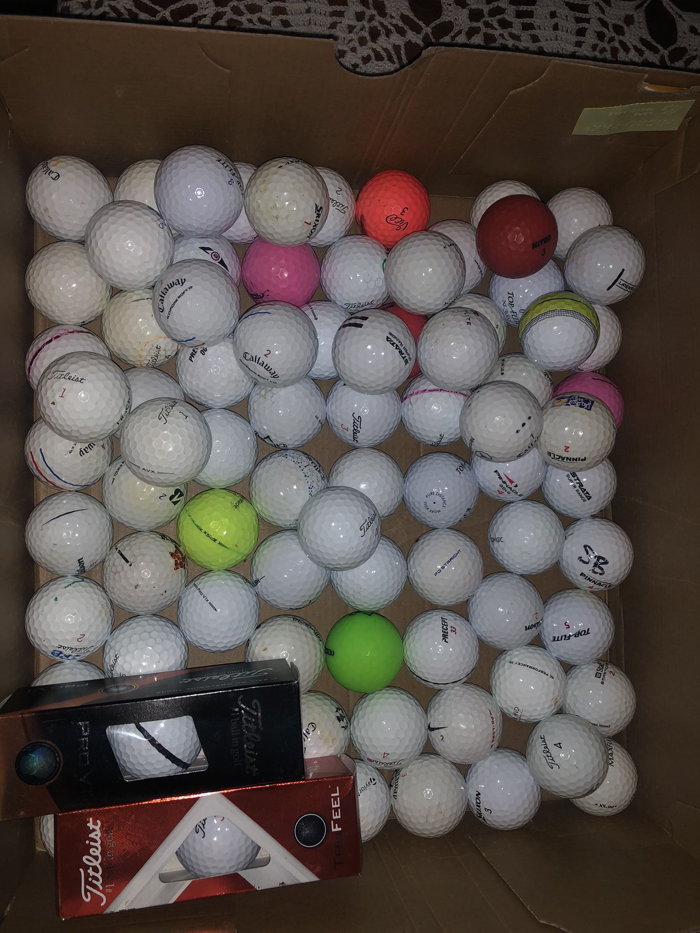 Golf Balls 100+