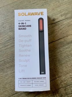 Solar wave wand