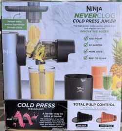 Ninja NeverClog Cold Press Juicer
