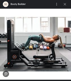 Booty Builder Hip Thrust Glute Machine 