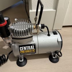 CENTRAL PNEUMATIC silless airbrush compressor