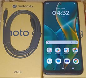 MOTOROLA G 2025 5G 128GB ANDROID NEW IN BOX UNLOCKED FOR T-MOBILE METRO BOOST TELCEL MEXICO TIGO CLARO MOVISTAR BELIZE AFRICA LYCA MINT ULTRA MOBILE
