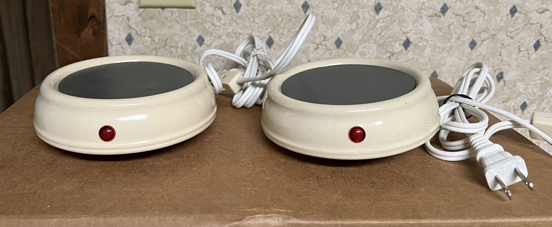 Candle Warmers, Ceramic (set of 2)