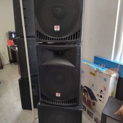 Dj Rockville Speaker And Subwoofer 15" Inch Very Good Consitions 