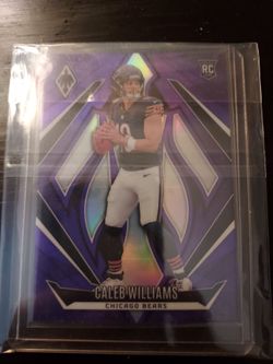 2024 Panini Phoenix Caleb Williams Purple RC