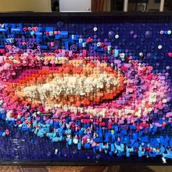 LEGO Art: The Milky Way Galaxy (31212) 100% Complete with Instructions and Box