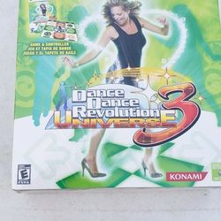 Dance Dance Revolution 3 Bundle With Dance Mat Xbox 360 DDR Brand New Sealed