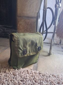 Military Green Canvas Pouch kit