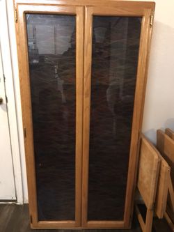 Curio cabinet/ glass cabinet