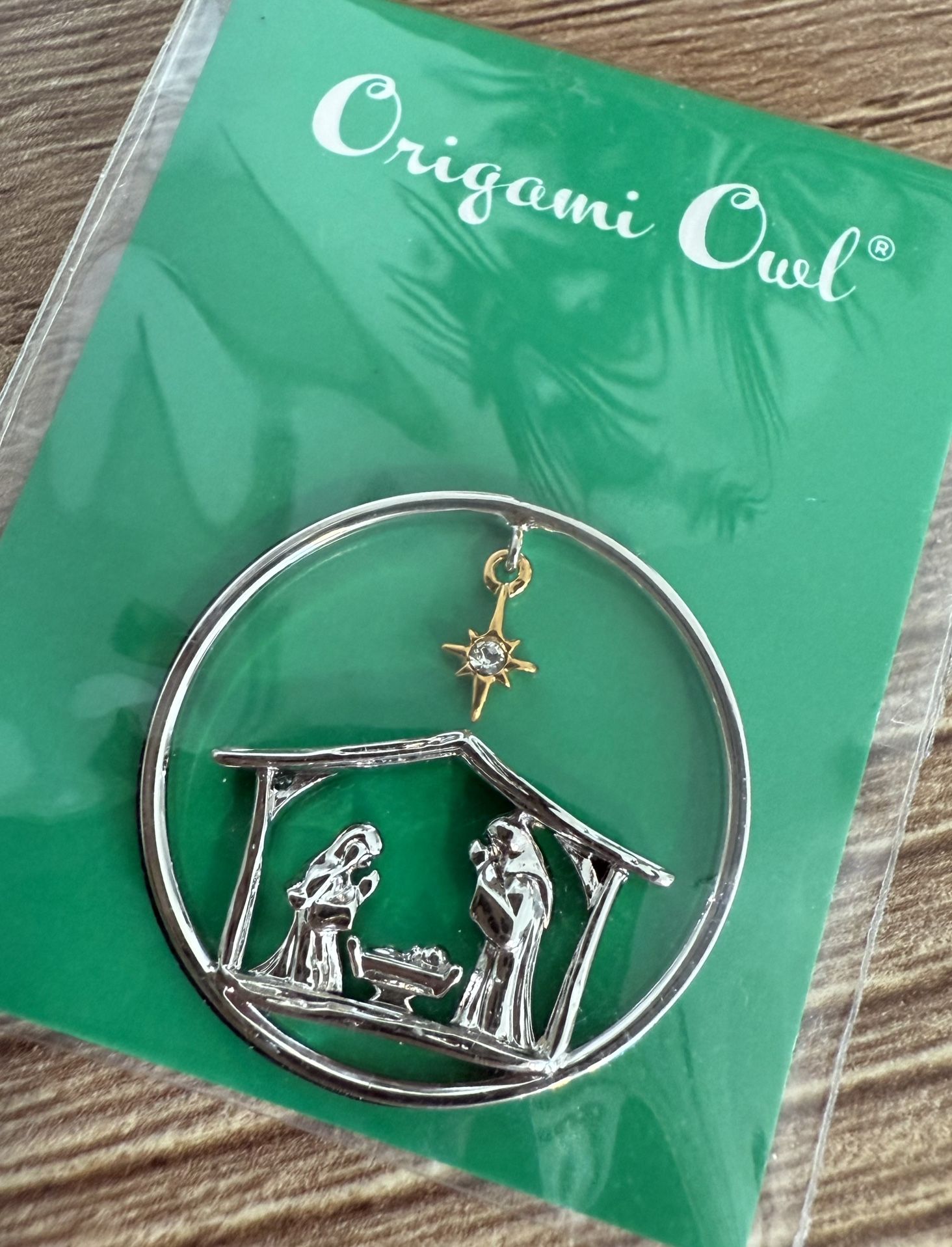 Authentic Origami Owl Nativity Set Christmas Living Locket Plate Accessories