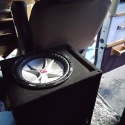 12in. Kicker Subwoofer In A Ported Enclosure CHEAP!