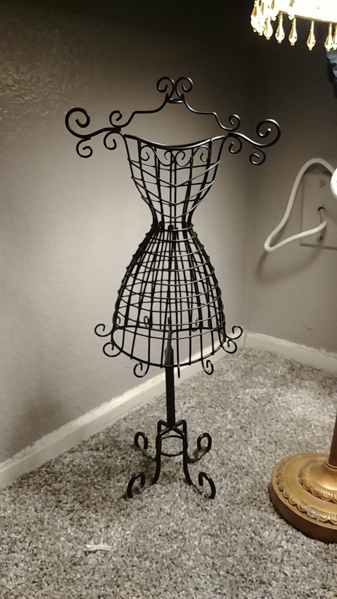 Jewerly dress holder